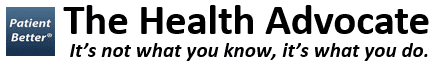 A header image of the health advocate