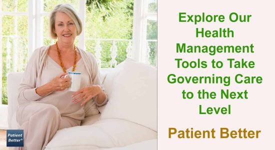 Explore our health management tools to take governing care to the next level